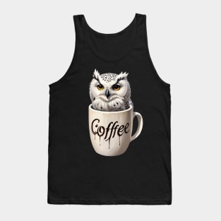 "Owl's Coffee Break" Tank Top